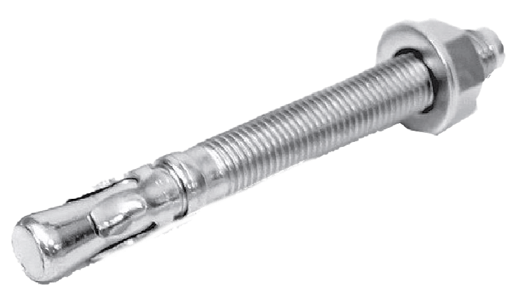 Kelepçeli Çelik Dübel M16x145